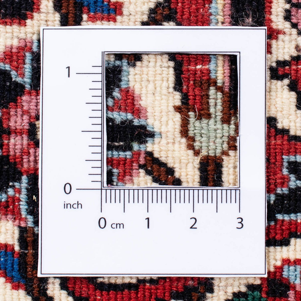 Alfombra persa - Bidjar - 293 x 248 cm - rojo claro