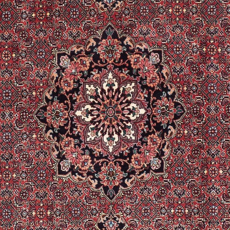 Alfombra de pasillo Alfombra persa - Bidjar - 198 x 101 cm - rojo