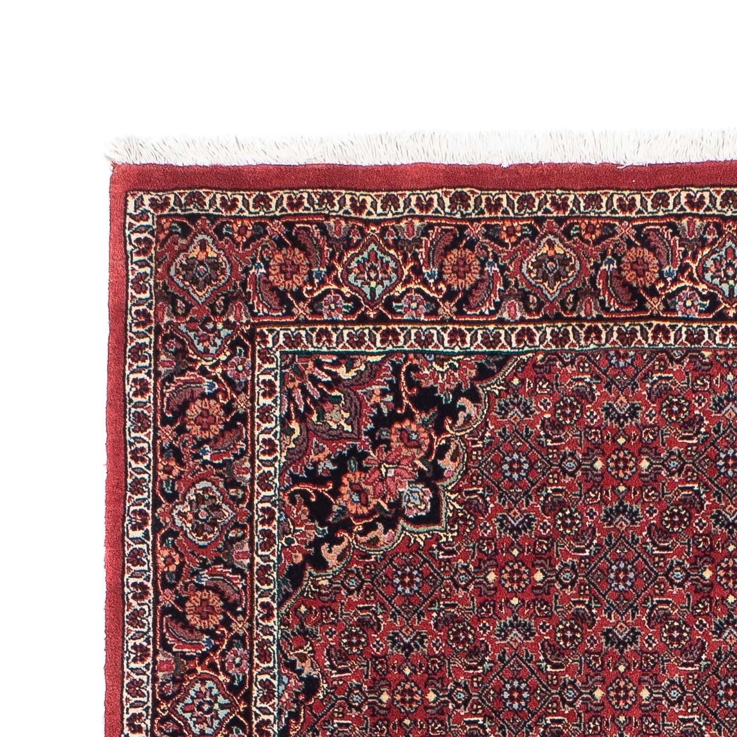 Alfombra de pasillo Alfombra persa - Bidjar - 198 x 101 cm - rojo