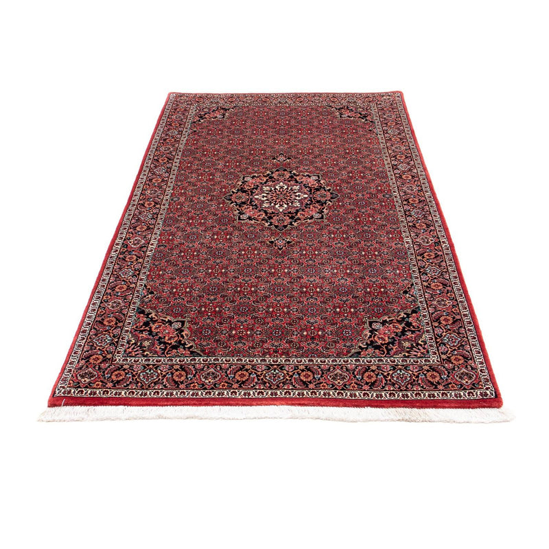 Alfombra de pasillo Alfombra persa - Bidjar - 198 x 101 cm - rojo