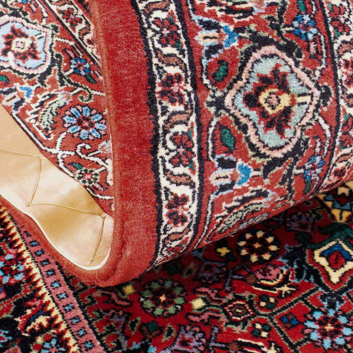 Alfombra persa - Bidjar - 180 x 109 cm - rojo