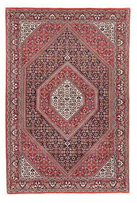 Alfombra persa - Bidjar - 177 x 109 cm - rojo