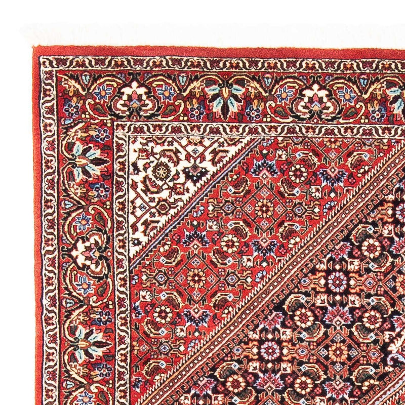 Alfombra persa - Bidjar - 177 x 109 cm - rojo