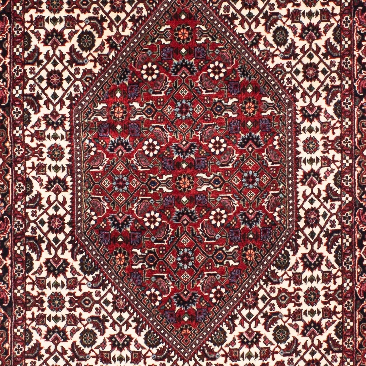 Alfombra de pasillo Alfombra persa - Bidjar - 206 x 74 cm - multicolor
