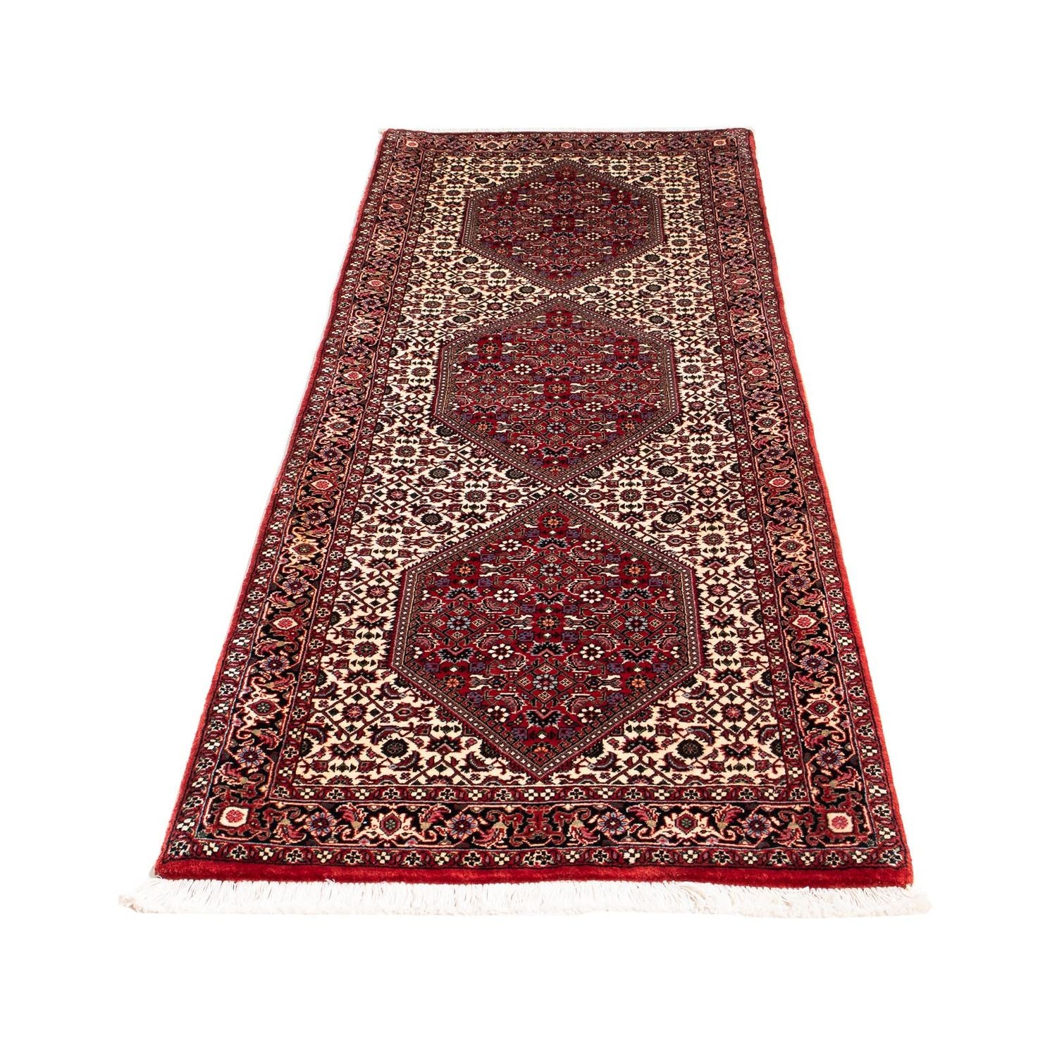Alfombra de pasillo Alfombra persa - Bidjar - 206 x 74 cm - multicolor