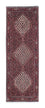 Alfombra de pasillo Alfombra persa - Bidjar - 214 x 73 cm - azul oscuro