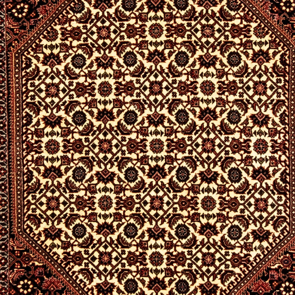 Alfombra de pasillo Alfombra persa - Bidjar - 316 x 81 cm - multicolor