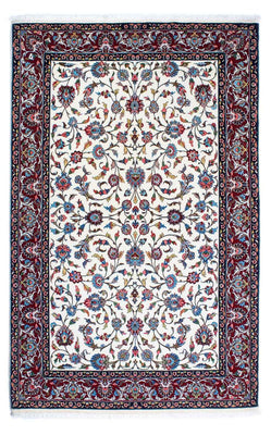 Alfombra persa - Ghom - 218 x 137 cm - beige