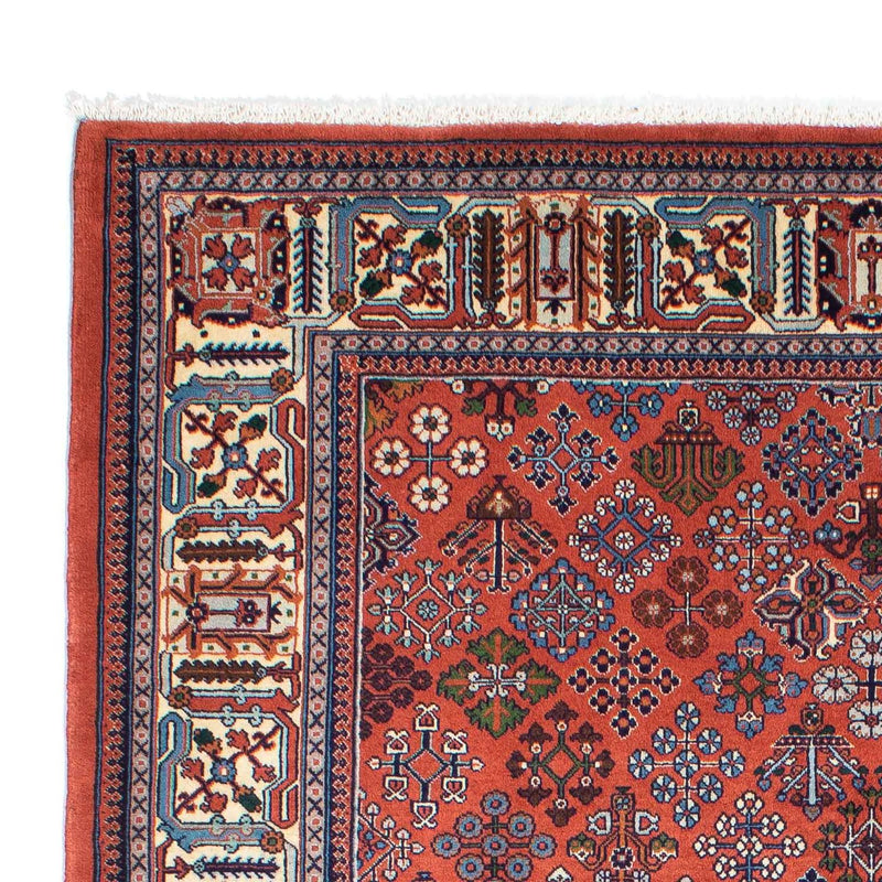 Alfombra persa - Nómada - 242 x 169 cm - rojo claro