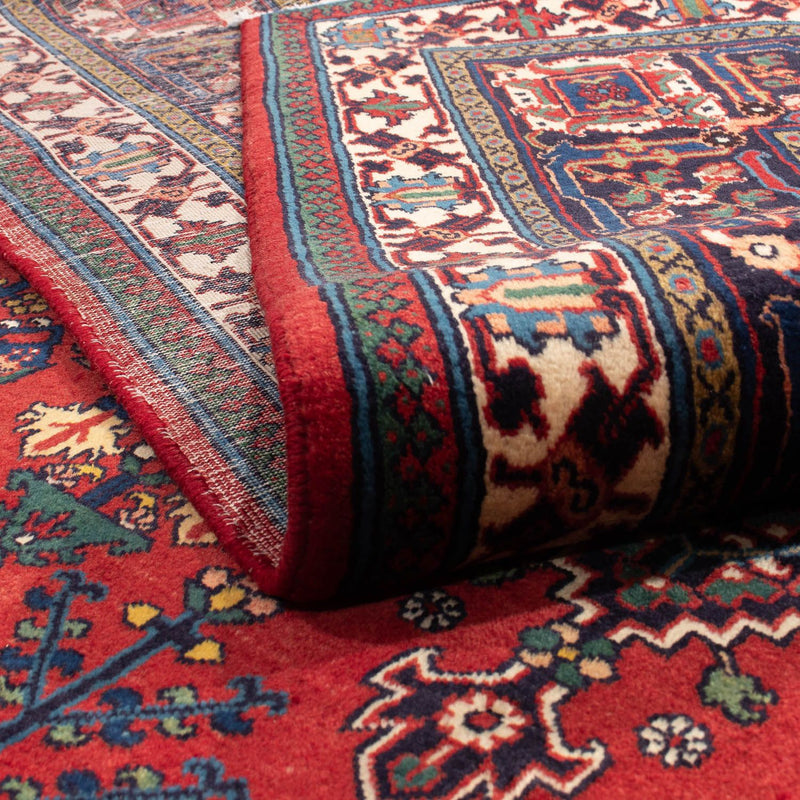 Alfombra persa - Nómada - 343 x 235 cm - rojo oscuro