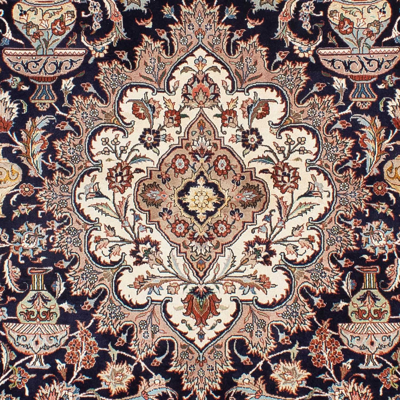 Alfombra persa - Clásica - 292 x 195 cm - azul oscuro