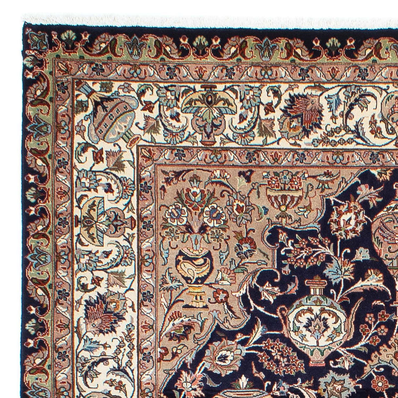 Alfombra persa - Clásica - 292 x 195 cm - azul oscuro