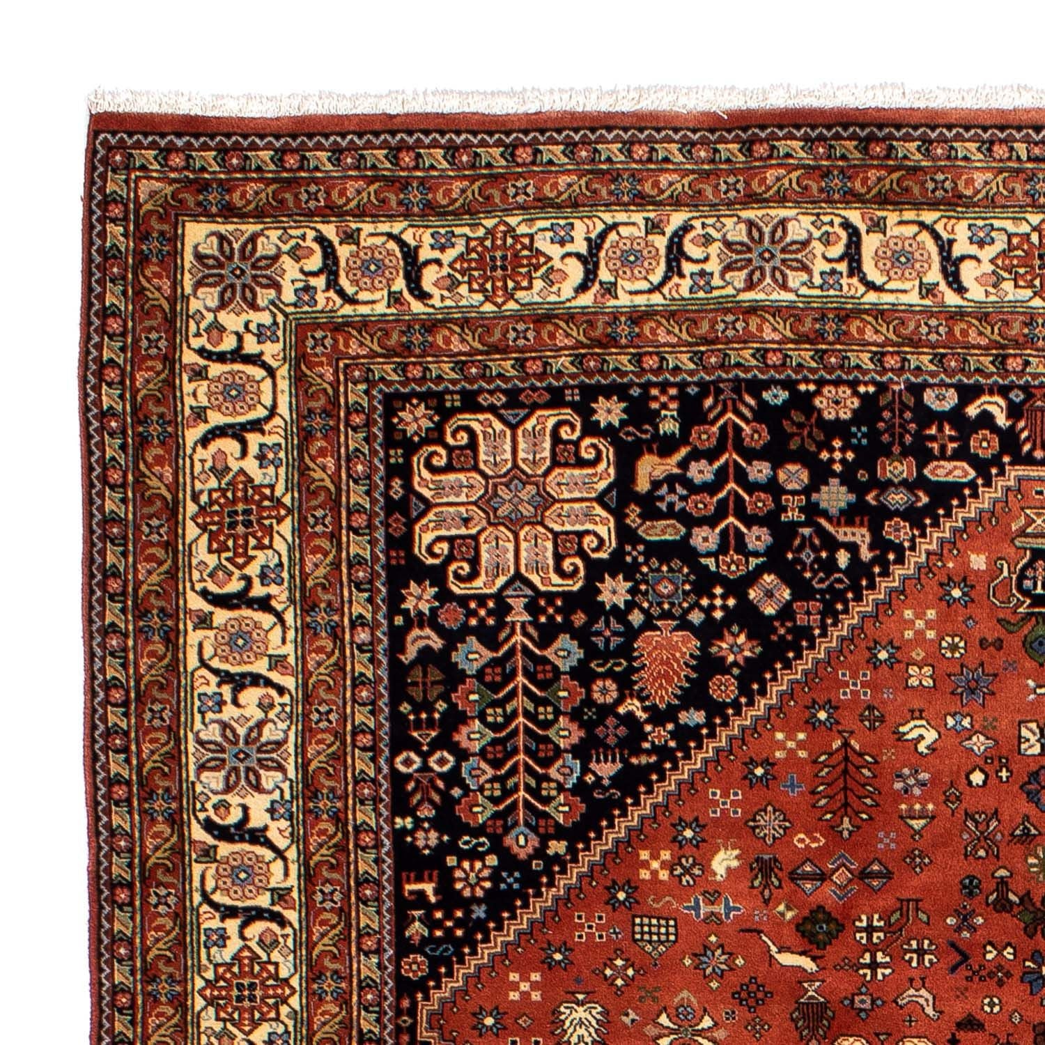 Alfombra persa - Nómada - 300 x 200 cm - azul oscuro