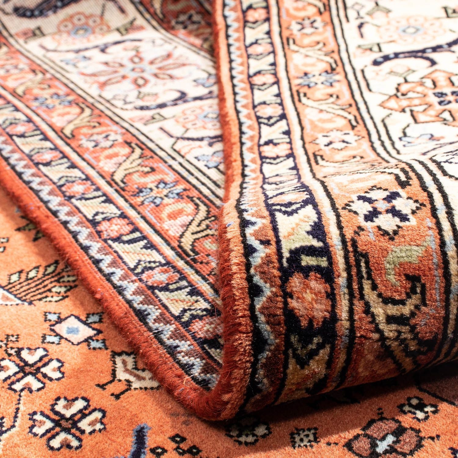Alfombra persa - Nómada - 300 x 200 cm - azul oscuro