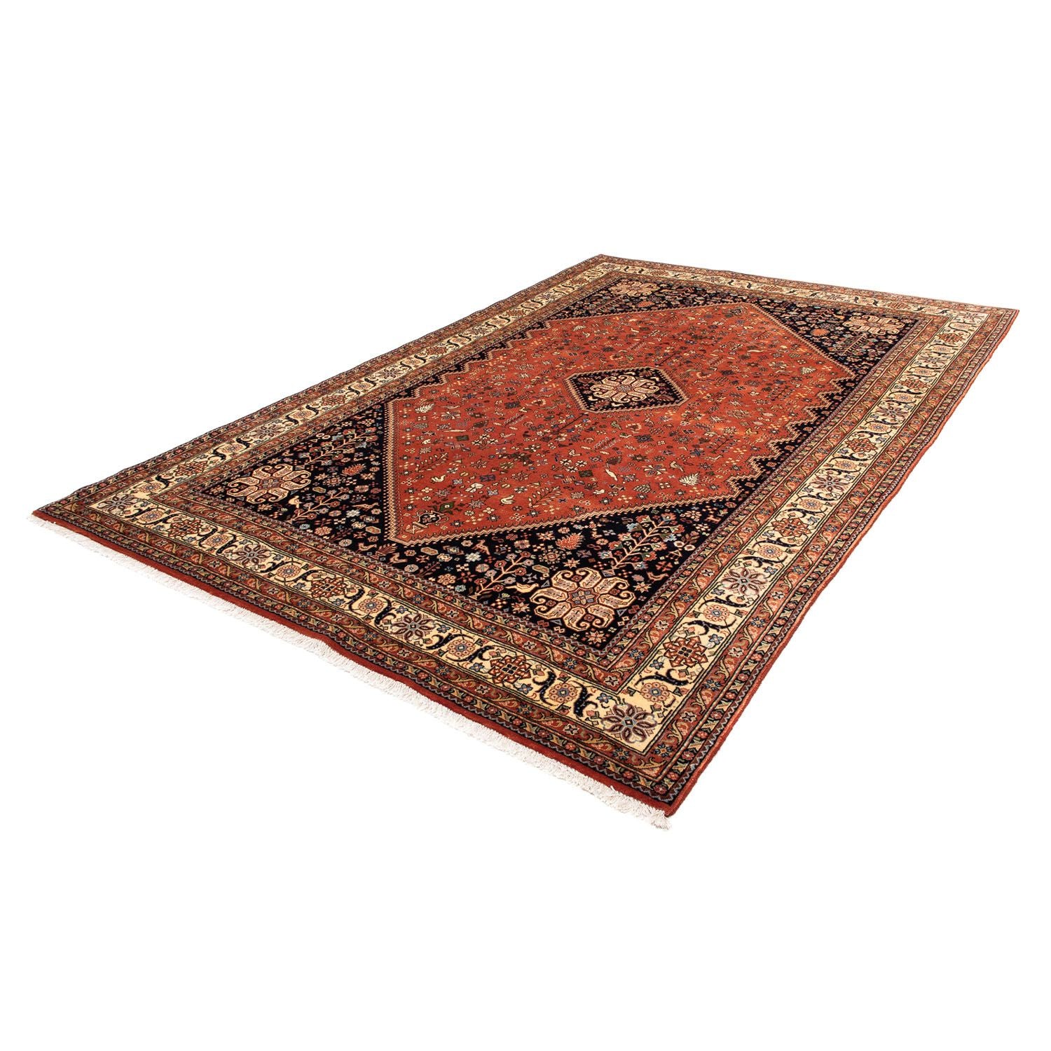 Alfombra persa - Nómada - 300 x 200 cm - azul oscuro