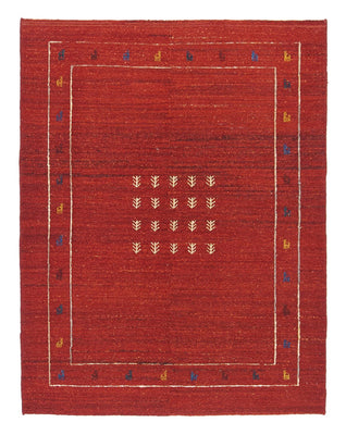 Alfombra Gabbeh - Persa - 194 x 146 cm - rojo