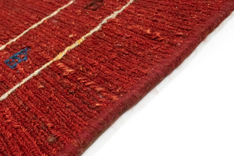 Alfombra Gabbeh - Persa - 194 x 146 cm - rojo