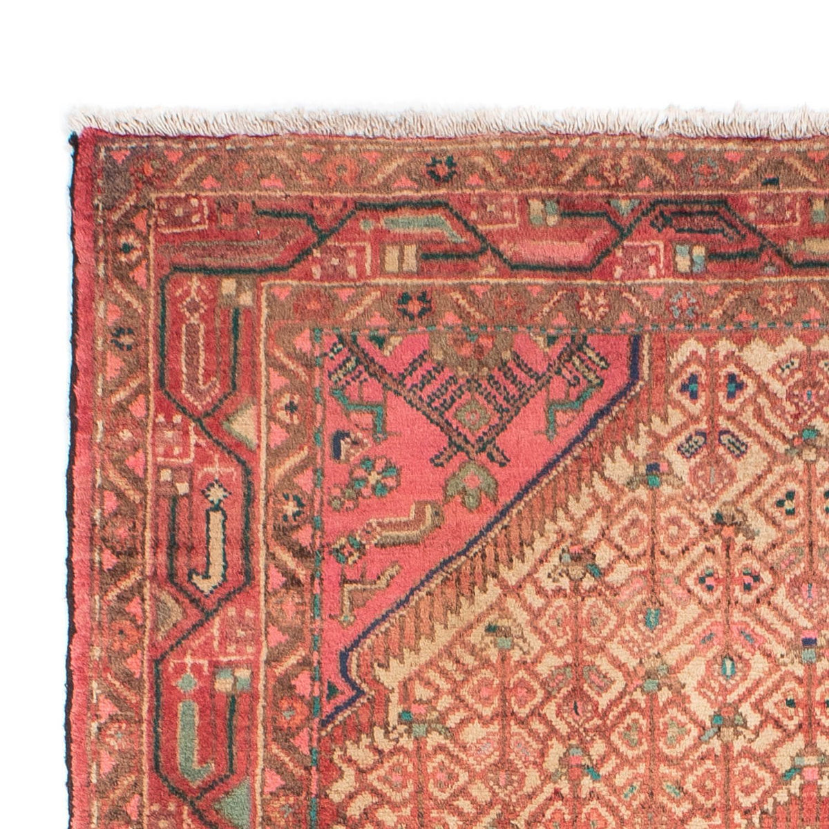 Alfombra persa - Clásica - 163 x 108 cm - rojo claro