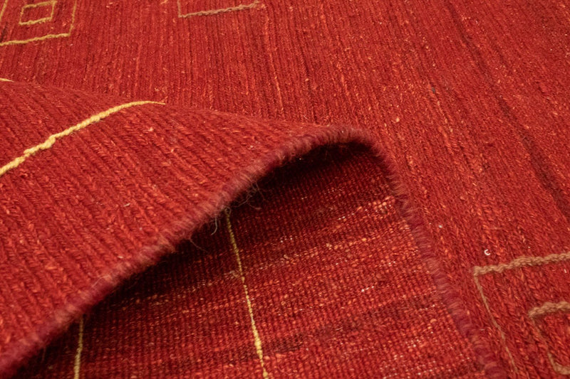 Alfombra Gabbeh - Persa - 196 x 143 cm - rojo