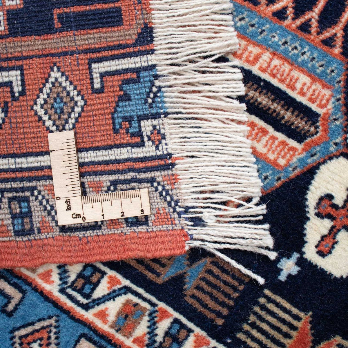 Alfombra persa - Clásica - 152 x 114 cm - azul oscuro