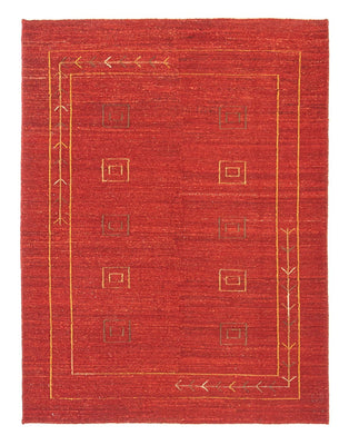 Alfombra Gabbeh - Persa - 196 x 146 cm - rojo