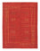 Alfombra Gabbeh - Persa - 196 x 146 cm - rojo