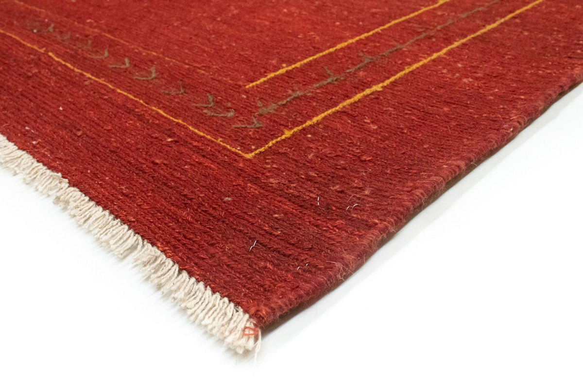 Alfombra Gabbeh - Persa - 185 x 142 cm - rojo