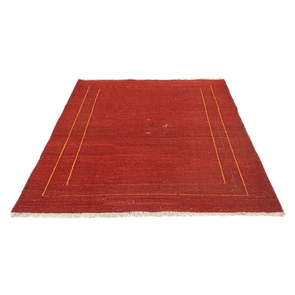 Alfombra Gabbeh - Persa - 185 x 142 cm - rojo