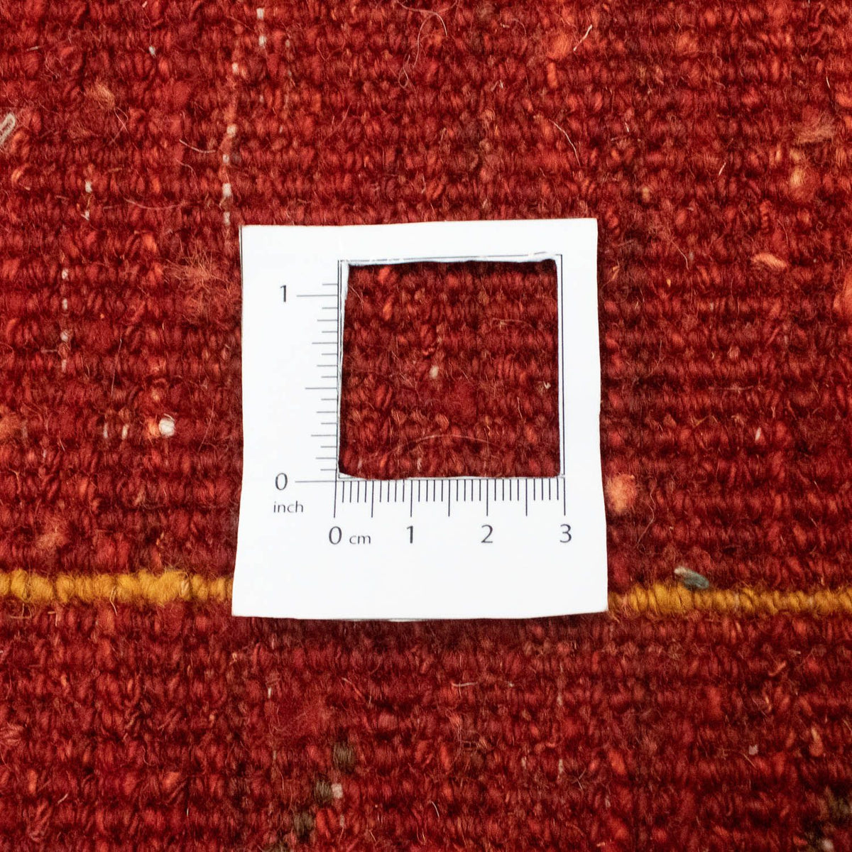 Alfombra Gabbeh - Persa - 185 x 142 cm - rojo