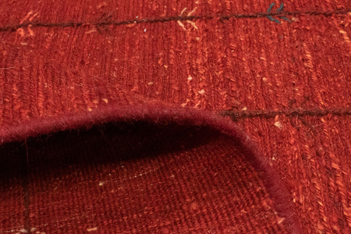 Alfombra Gabbeh - Persa - 200 x 150 cm - rojo