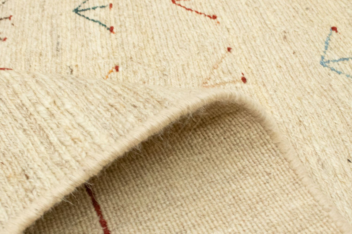 Alfombra Gabbeh - Persa - 195 x 144 cm - beige