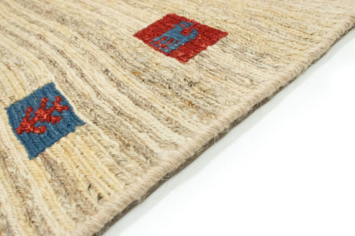 Alfombra Gabbeh - Persa - 196 x 156 cm - beige