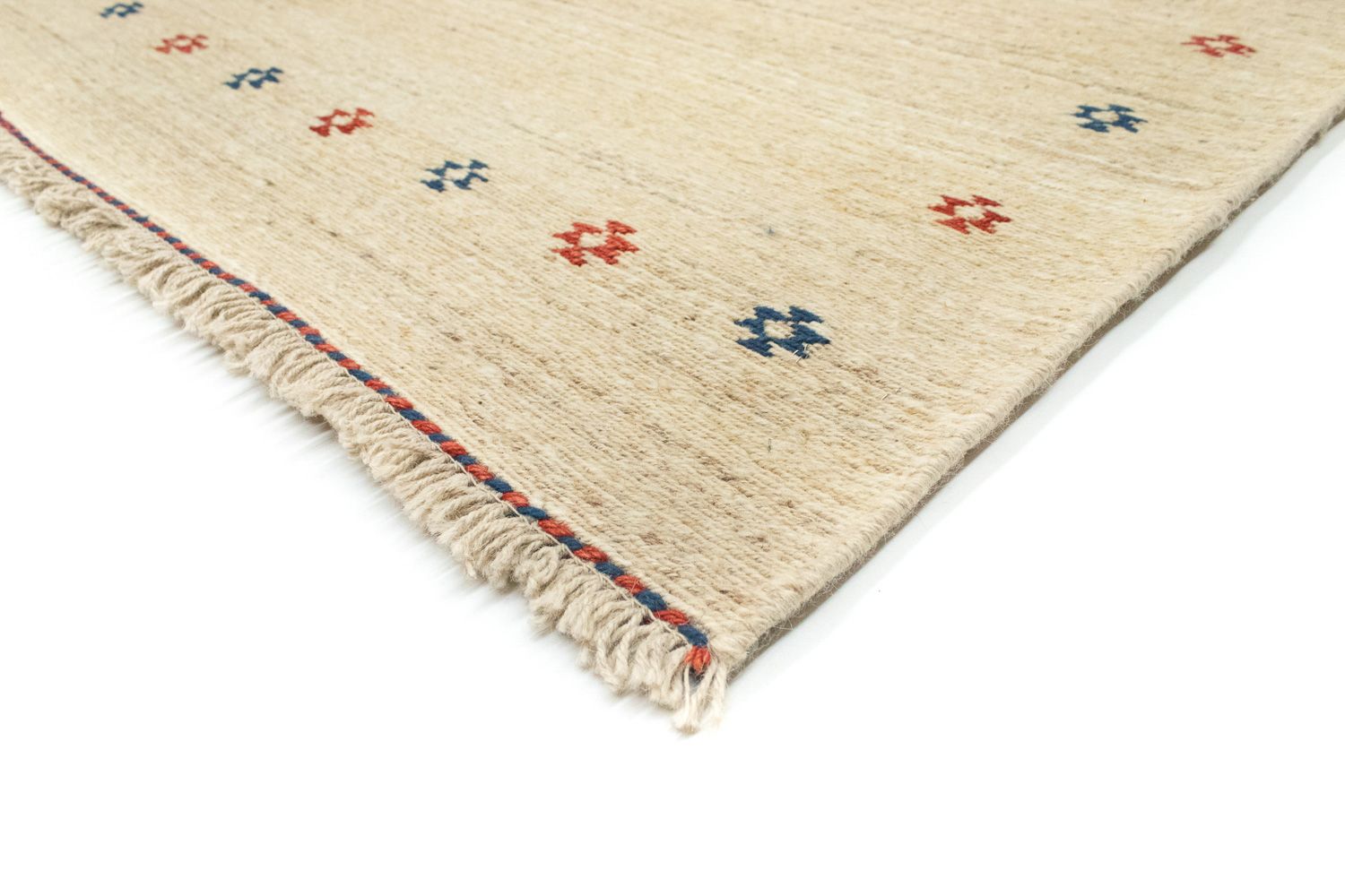 Alfombra Gabbeh - Persa - 198 x 150 cm - beige