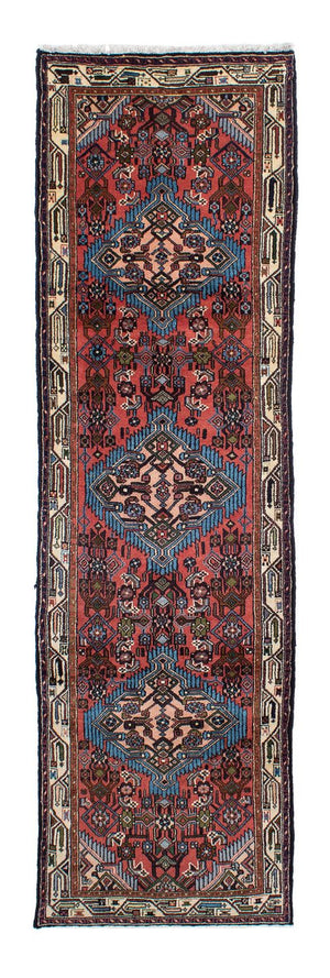Alfombra de pasillo Alfombra persa - Nómada - 280 x 80 cm - rojo claro