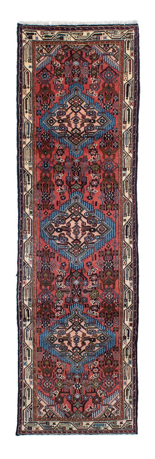 Alfombra de pasillo Alfombra persa - Nómada - 280 x 80 cm - rojo claro