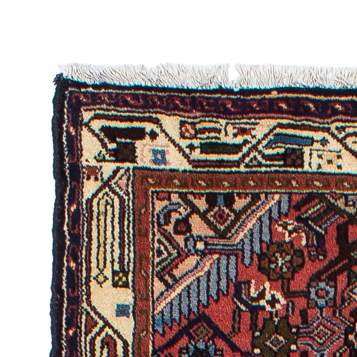 Alfombra de pasillo Alfombra persa - Nómada - 280 x 80 cm - rojo claro