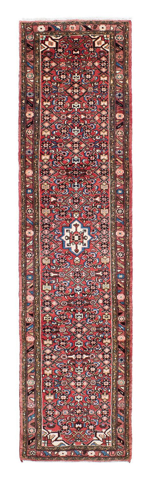 Alfombra de pasillo Alfombra persa - Nómada - 327 x 80 cm - rojo claro