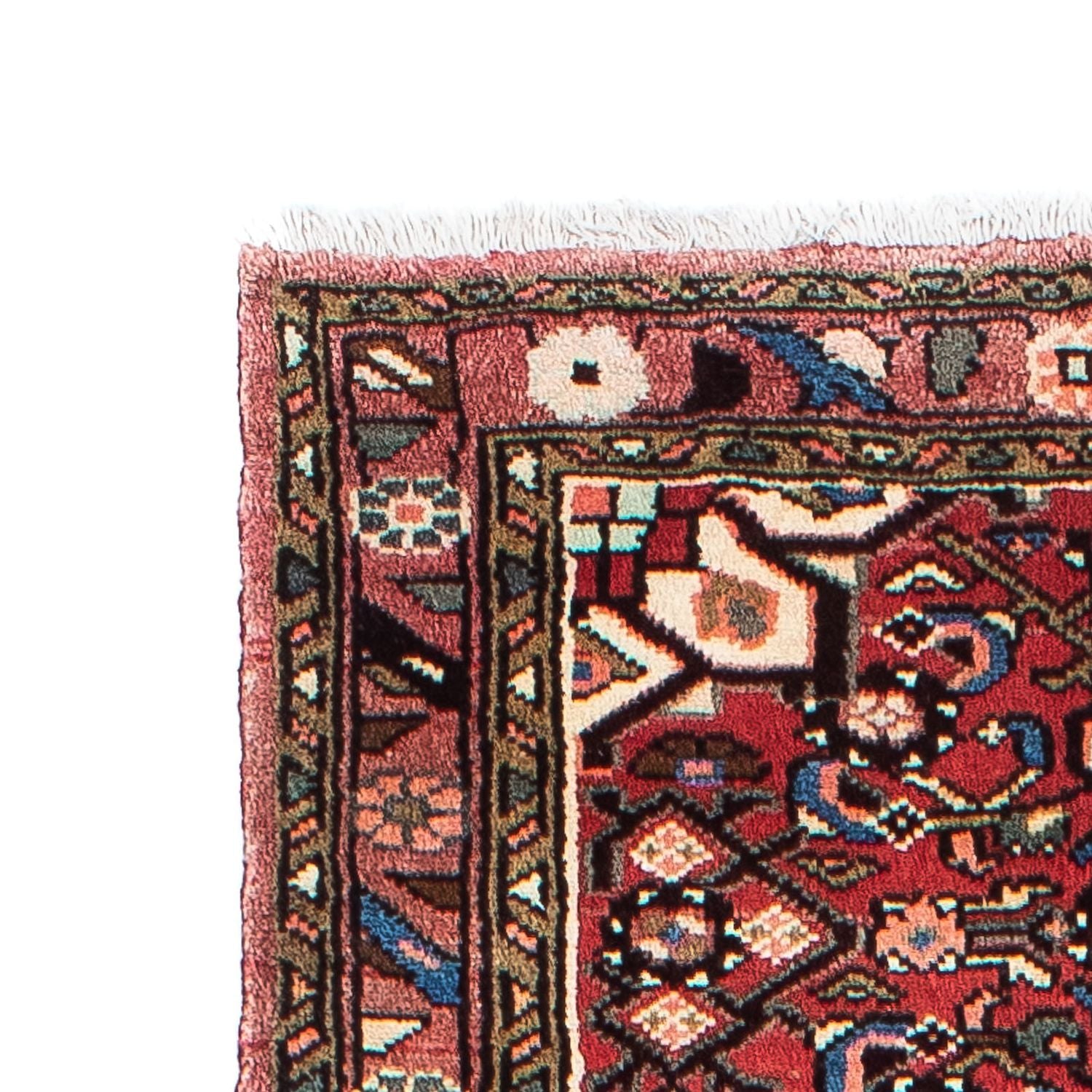 Alfombra de pasillo Alfombra persa - Nómada - 327 x 80 cm - rojo claro