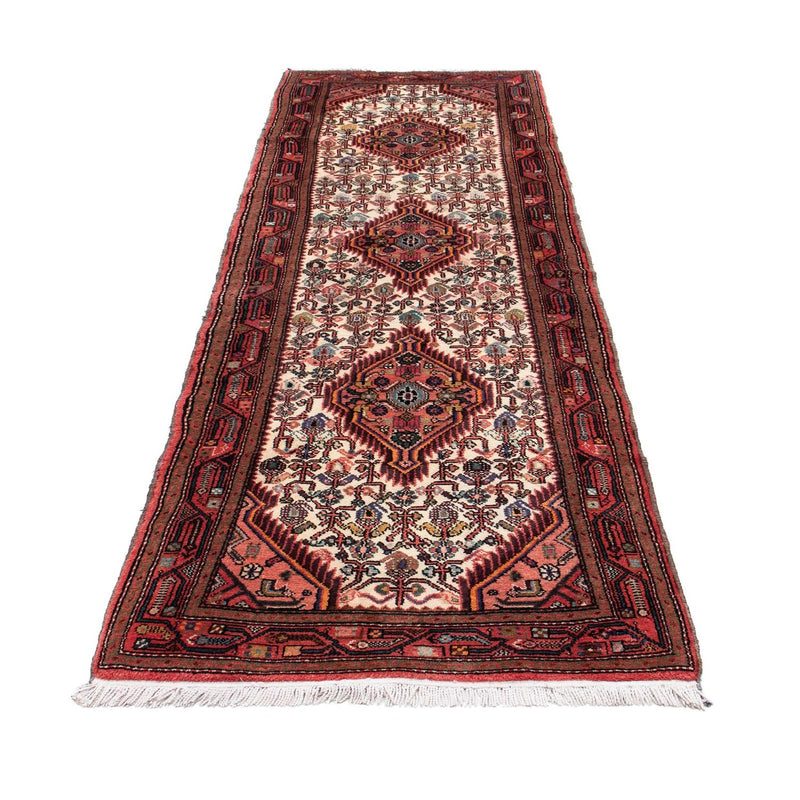 Alfombra de pasillo Alfombra persa - Nómada - 284 x 83 cm - beige