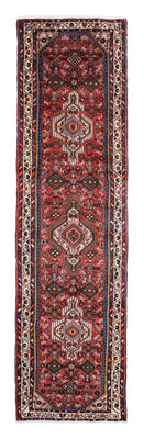Alfombra de pasillo Alfombra persa - Nómada - 343 x 83 cm - rojo oscuro