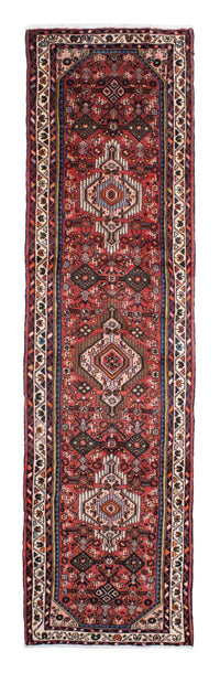 Alfombra de pasillo Alfombra persa - Nómada - 343 x 83 cm - rojo oscuro