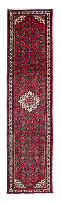 Alfombra de pasillo Alfombra persa - Nómada - 323 x 78 cm - rojo oscuro