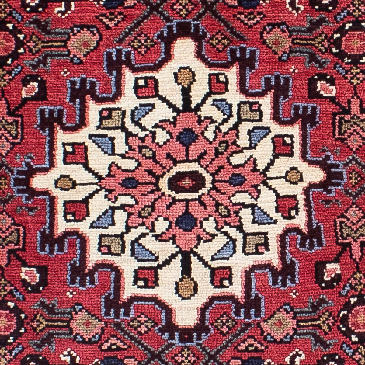 Alfombra de pasillo Alfombra persa - Nómada - 323 x 78 cm - rojo oscuro