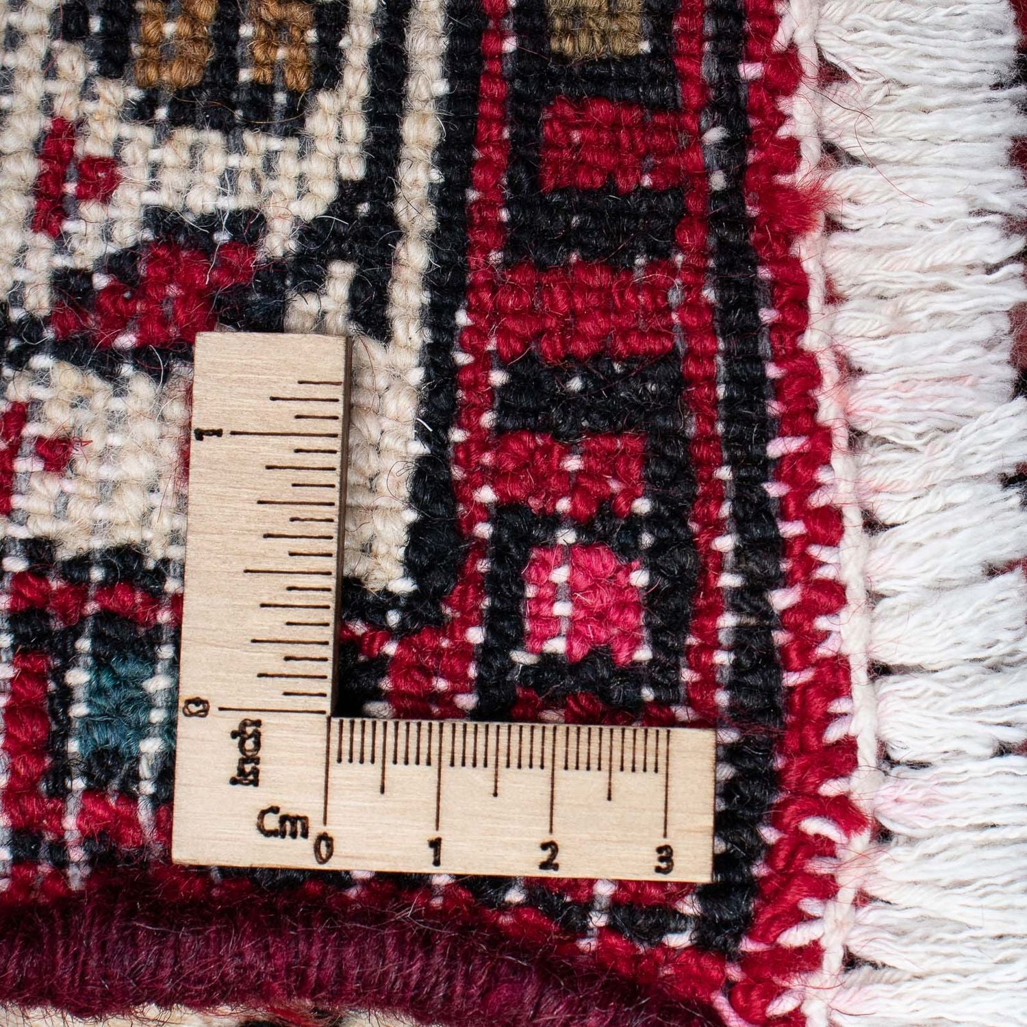 Alfombra de pasillo Alfombra persa - Nómada - 323 x 78 cm - rojo oscuro