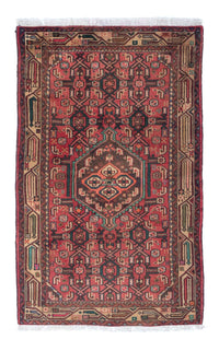 Alfombra persa - Nómada - 130 x 82 cm - rojo claro