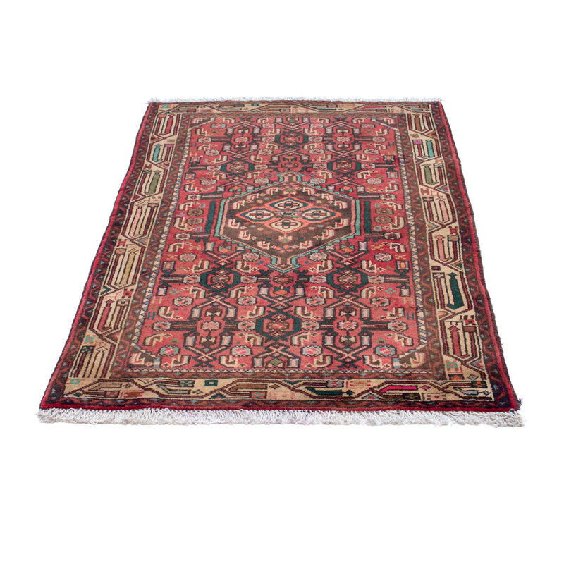 Alfombra persa - Nómada - 130 x 82 cm - rojo claro
