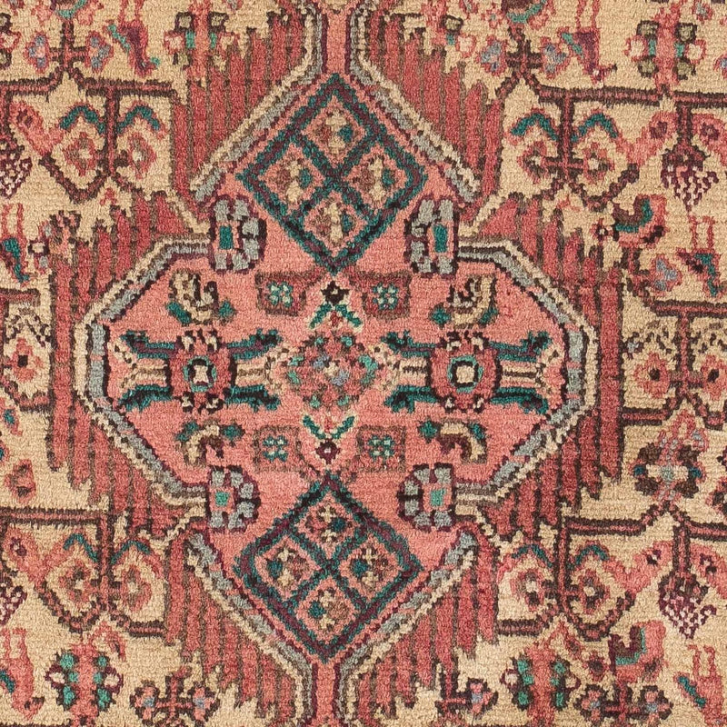 Alfombra persa - Nómada - 126 x 80 cm - rojo claro