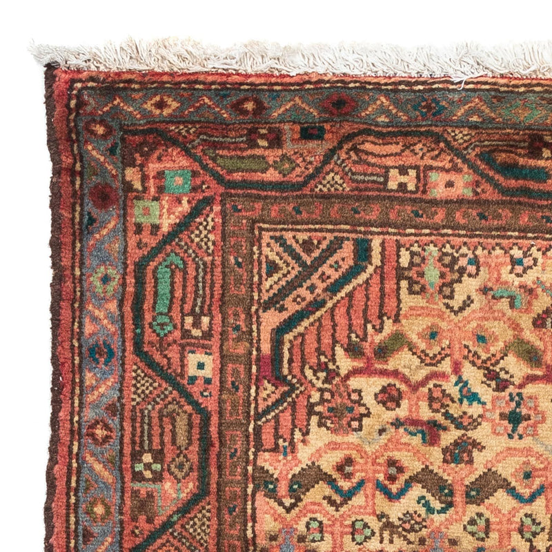 Alfombra persa - Nómada - 130 x 80 cm - rojo claro