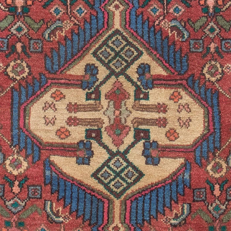 Alfombra persa - Nómada - 155 x 80 cm - rojo claro
