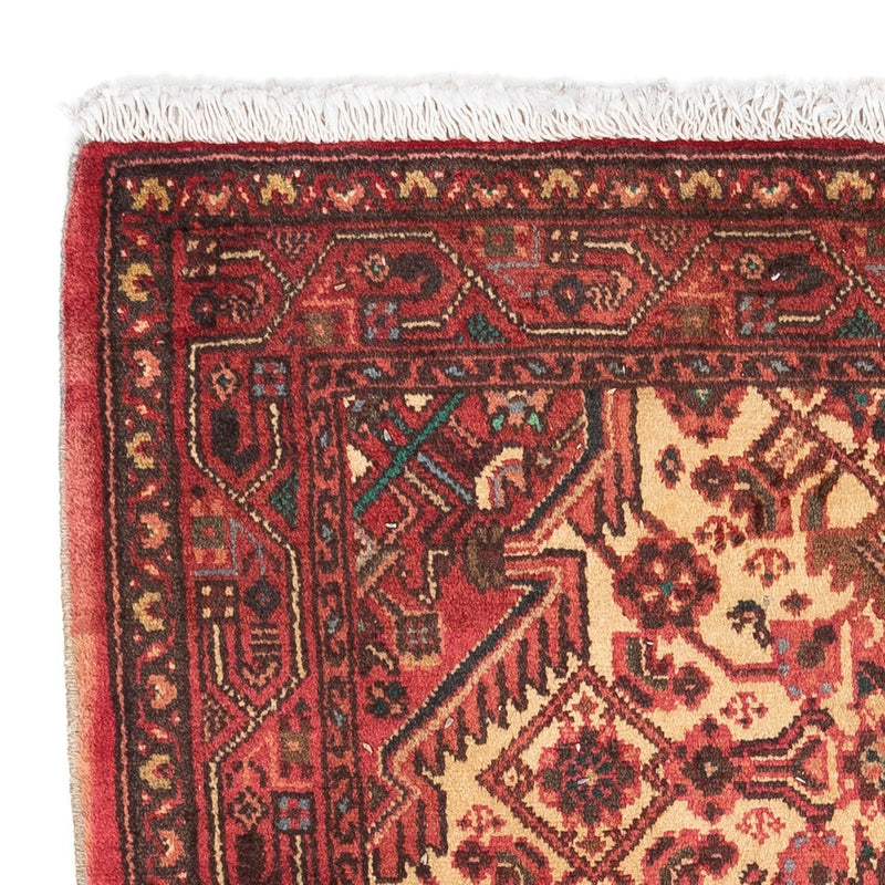 Alfombra persa - Nómada - 132 x 77 cm - rojo